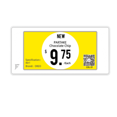 墨水屏电子价签 E-ink ESL